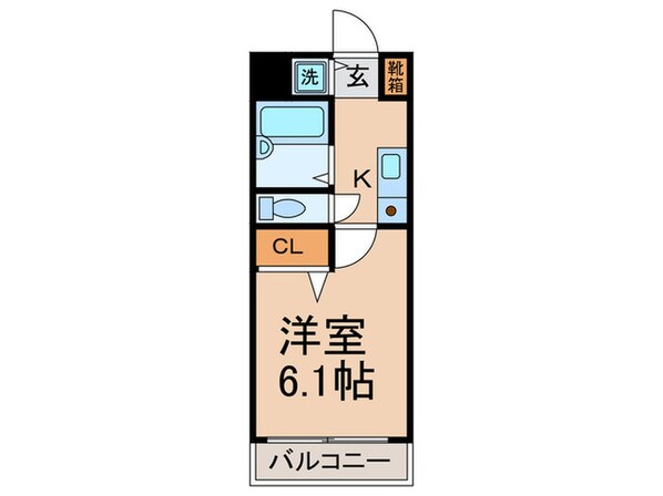 モントワ烏丸御池の物件間取画像